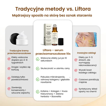 Liftora – serum przeciwzmarszczkowe 10s