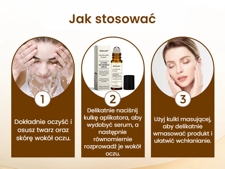 Liftora – serum przeciwzmarszczkowe 10s