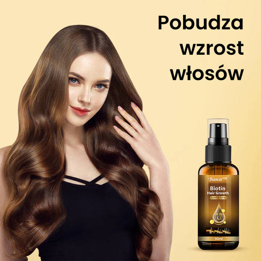Spray z biotyną na porost włosów