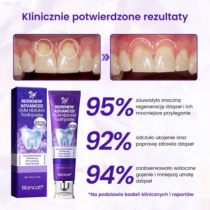 BeeRenew – Zaawansowana pasta do regeneracji dziąseł