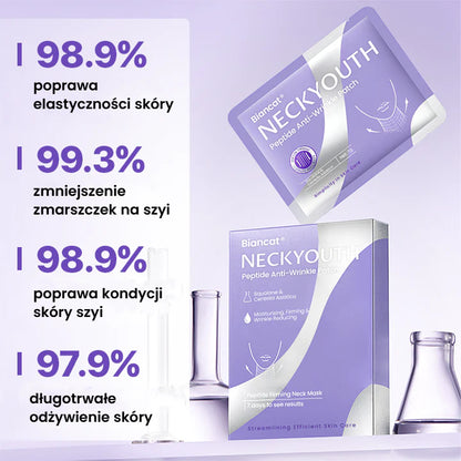 Przeciwzmarszczkowy plaster na szyję z peptydami