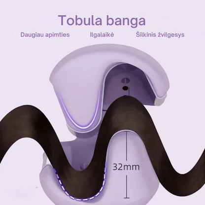 LuxeWave – glotninimo ir garbanojimo profesionalus formavimo įrankis - BaltijosGrozis.com