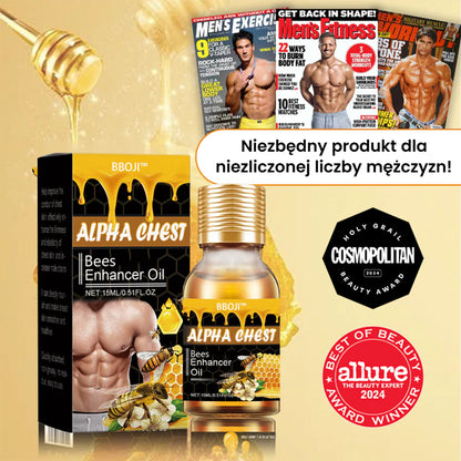 Olejek na powiększone piersi u mężczyzn