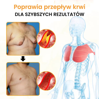 Olejek na powiększone piersi u mężczyzn