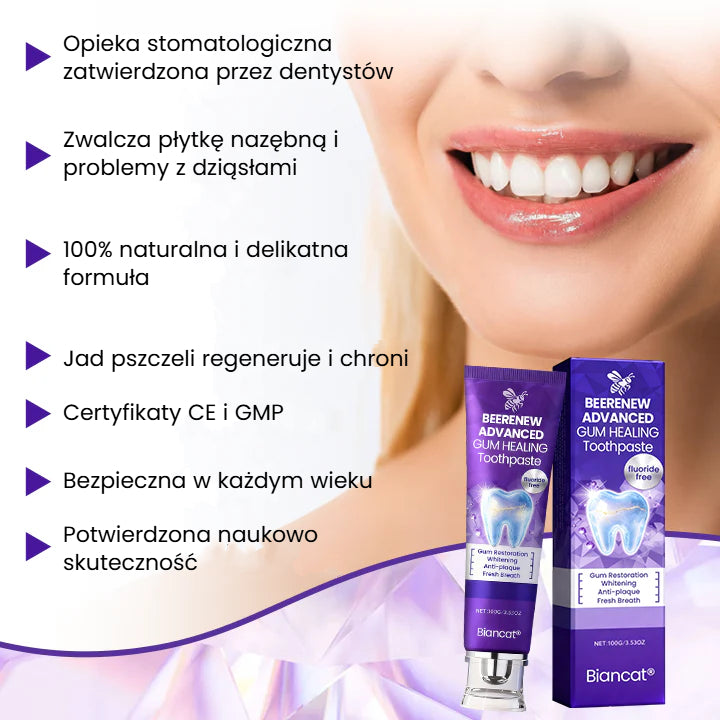 BeeRenew – Zaawansowana pasta do regeneracji dziąseł