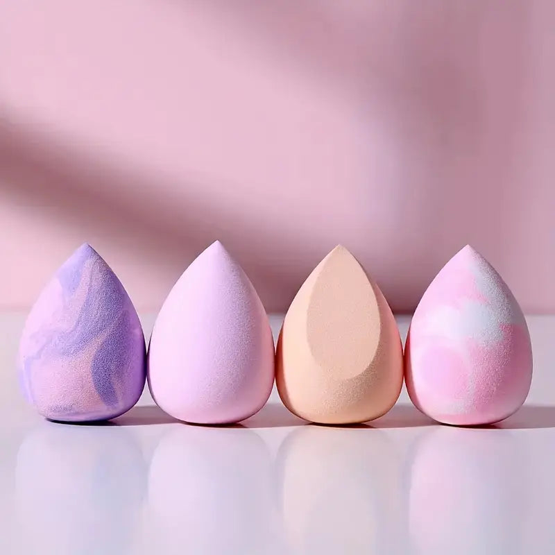 Velvify Blend – Profesjonalne gąbeczki do makijażu (zestaw 4 szt.)