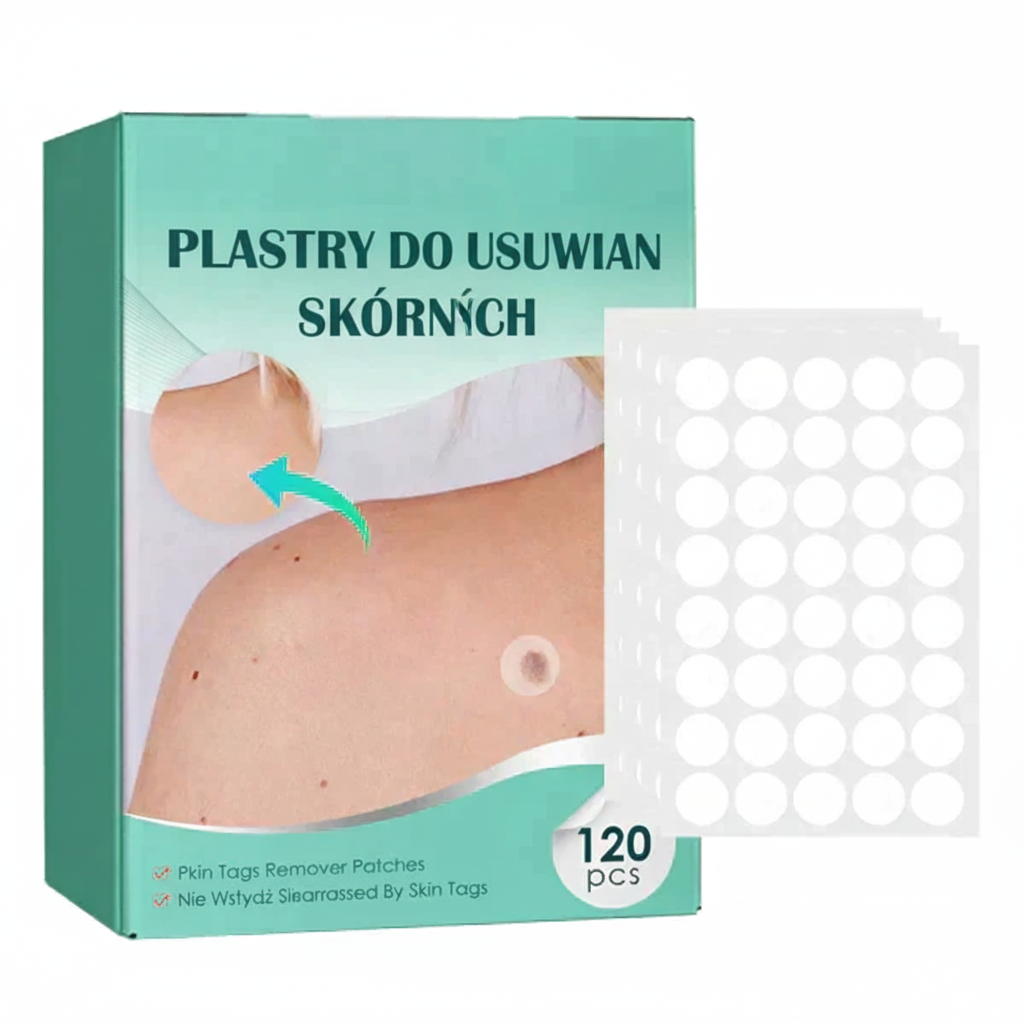 Plastry do usuwania brodawek i znamion skórnych