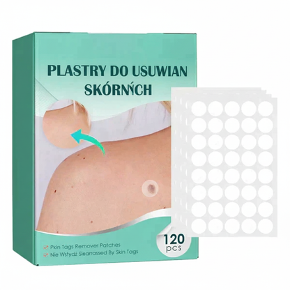 Plastry do usuwania brodawek i znamion skórnych